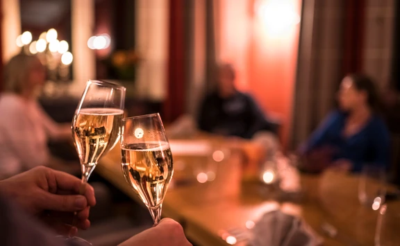 Schloss Kaarz Sektgläser