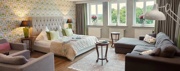 Schloss Kaarz Zimmer Blume